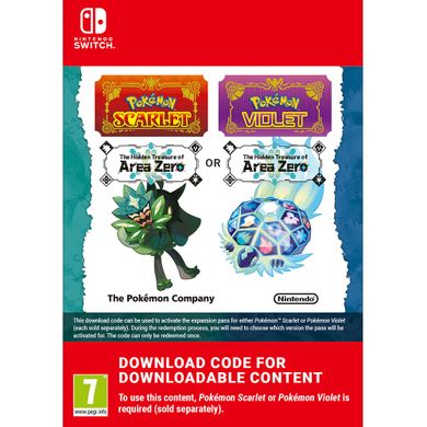 Pokemon Scarlet / Violet Expansion Pass: The Hidden Treasure of Area Zero (DLC) cover
