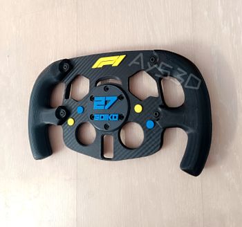 MOD F1 PERSONALIZADO center cap nombre accesorio superior logo para Logitech G29