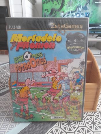 Videojuego pc mortadelo y filemon balones y patadones 