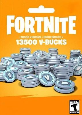 Fortnite - 13500 V-Bucks Gift Card Código GLOBAL