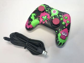 Redeem PowerA Genuine BDA Core (Plus) Wired Controller Nintendo Switch - Splatoon