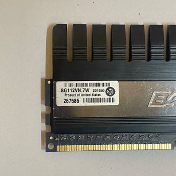 8GB Kit (1x 8GB) DDR3 Crucial Ballistix 2133MHz 11-11-11-27 1.65V BLE8G3D21BCE1.16FND RAM Operatyvioji atmintis PC atmintis Gaming Ramas stick kompiuterio