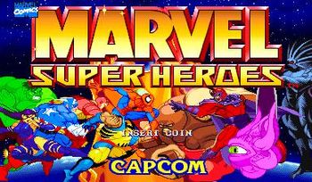 Marvel Super Heroes PlayStation