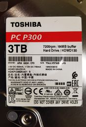 Toshiba P300 3 TB HDD Storage