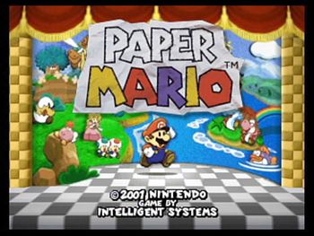 Paper Mario Nintendo 64