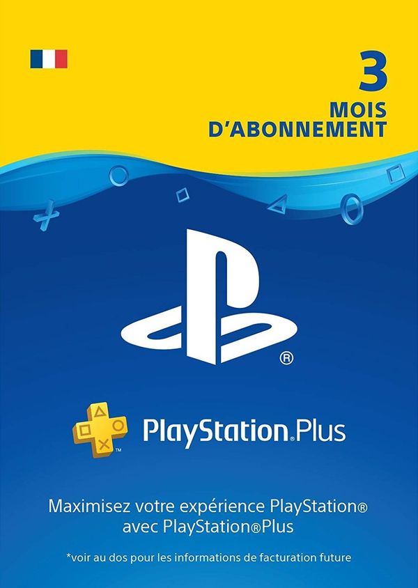 PlayStation Plus Card 90 Days (FR) PSN Key FRANCE