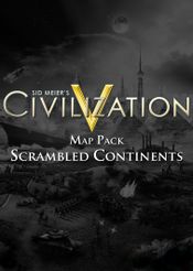Sid Meier's Civilization V - Scrambled Continents Map Pack (DLC) Steam Key GLOBAL
