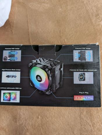 Enermax ETS-T50 AXE ARGB 500-1600 RPM CPU Cooler