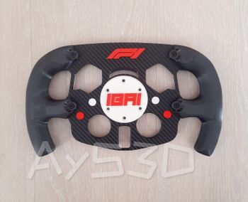MOD F1 PERSONALIZADO center cap nombre accesorio superior logo para Logitech G29