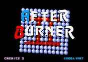 Redeem After Burner II SEGA Mega Drive
