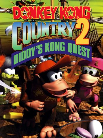 Donkey Kong Country 2: Diddy's Kong Quest SNES