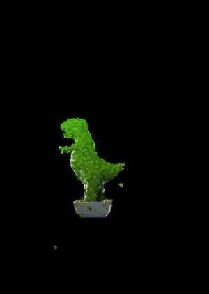 Fortnite - T-Rex Topiary Back Bling (DLC) Epic Games Key GLOBAL