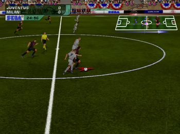 UEFA Dream Soccer Dreamcast
