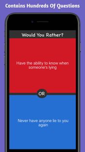 What Would You Choose? Rather