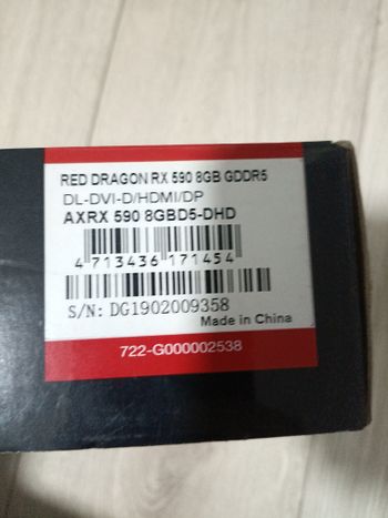 PowerColor Radeon RX 580 8 GB up to 1545 Mhz PCIe x16 GPU