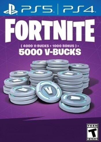 Fortnite - 5000 V-Bucks (PS4/PS5) PSN Key BRAZIL