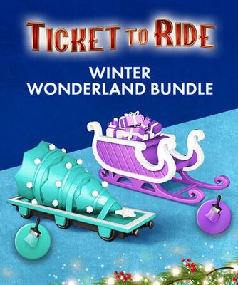 Ticket to Ride®: Winter Wonderland bundle game cover