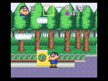 Crayon Shin-chan 2 : Daimaou no Gyakushuu SNES
