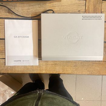 SAMSUNG DSB-B560N + Pultas Viasat Palydovine deze ziureti rusiska televizija