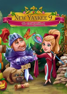New Yankee 9: The Evil Spellbook game cover