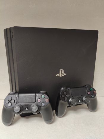 PS4 atristas PlayStation 4 Pro, Black, 1TB, 9.00, du pultai, su žaidimais