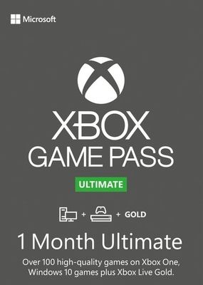 Xbox Game Pass Ultimate – 1 Month Subscription (Xbox One/ Windows 10) Código de Xbox Live  GLOBAL