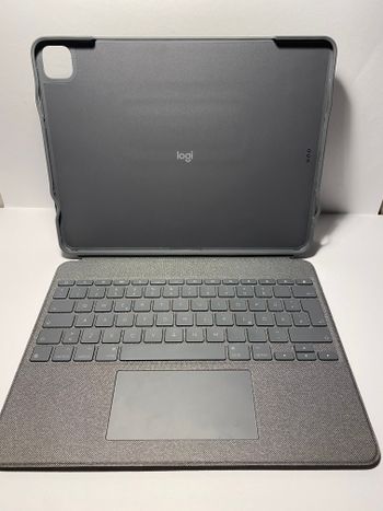 Logitech Combo Touch iPad Pro 12.9” 4th ir 5th gen klaviatūra tablet keybord