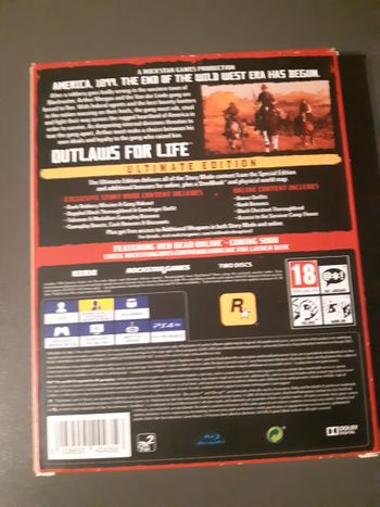 Red Dead Redemption 2: Ultimate Edition PlayStation 4 for sale