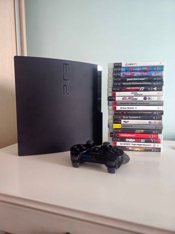 PlayStation 3 Slim, Black, 160GB