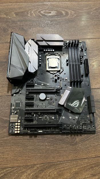 Intel core i5 7600k➕Z270Fgaming➕メモリ16GB Pirkti Asus Strix Z270F gaming su i5 7600k procesoriumi