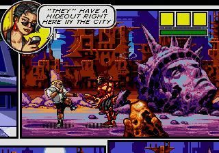Comix Zone SEGA Mega Drive