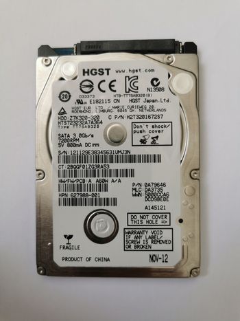 HDD HGST Z7K320-320 320GB 2.5"