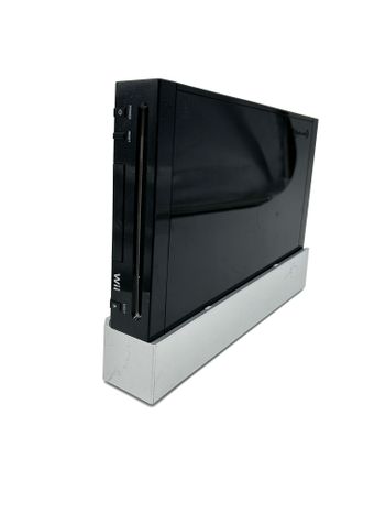 Nintendo Wii RVL-101 Žaidimų Konsolės Pilnas Juodas Rinkinys