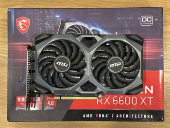 MSI Radeon RX 6600 XT MECH 2X 8G OCV1