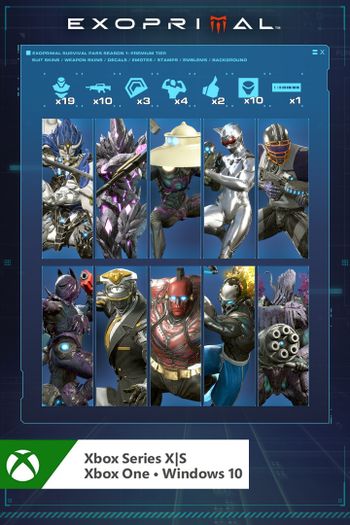 Exoprimal Survival Pass Season 1: Premium Tier (DLC) PC/XBOX LIVE Key ARGENTINA