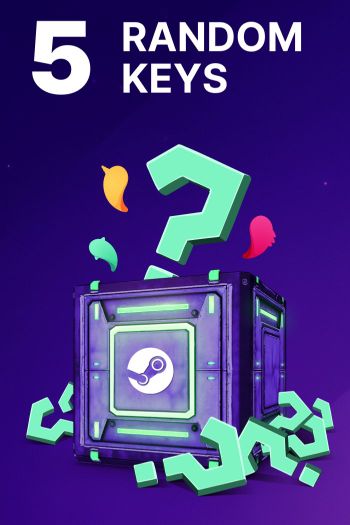5 Random Steam keys - GREEN - Steam Key GLOBAL