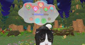 Konrad the Kitten - a virtual but real cat