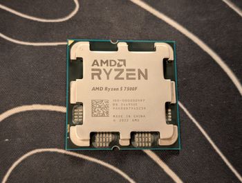 AMD Ryzen 5 7500F 3.7-5.0 GHz AM5 6-Core CPU