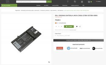 Buy Dell originali 40Wh baterija Type JK6Y6