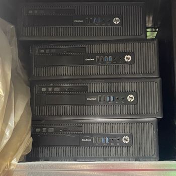 4 VNT HP EliteDesk 800 G1 SFF Desktop i3 4130 1x 4GB ram Kompiuteris stacionarus