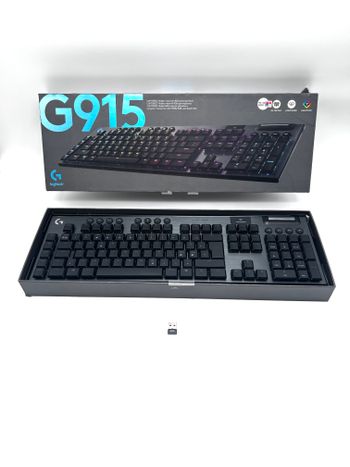 Logitech G915 Wireless (Tactile) RGB Mechaninė Gaming Klaviatūra