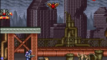 Super Probotector: Alien Rebels SNES