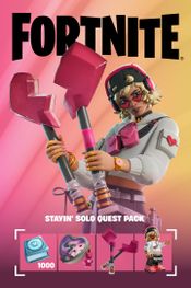 Fortnite - Stayin' Solo Quest Pack + 1000 V-Bucks Challenge XBOX LIVE Key CANADA