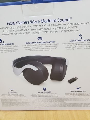 Get CASQUE SONY PULSE 3D NEUF