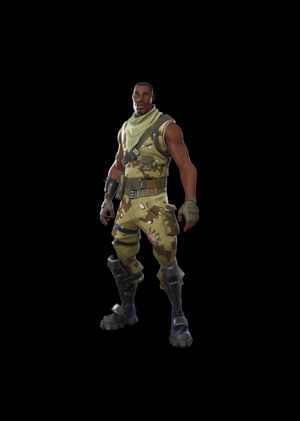 Fortnite - Rookie Spitfire Outfit (DLC) Epic Games Key GLOBAL