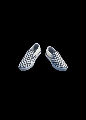Fortnite - Vans Classic Slip-On Checkerboard 'Black/Off White' Shoes (DLC) Epic Games Key GLOBAL
