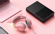 Get  Onikuma X15 Pro Pink Deer Horns gaming headphones (žaidimų ausinės)