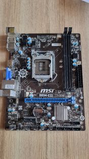 MSI B85M-E33 Intel B85 Micro ATX DDR3 LGA1150 1 x PCI-E x16 Slots Motherboard