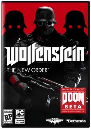Wolfenstein The New Order Uncut + Doom Beta Steam Key (PC) EUROPE
