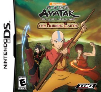 Avatar: The Last Airbender - The Burning Earth Nintendo DS